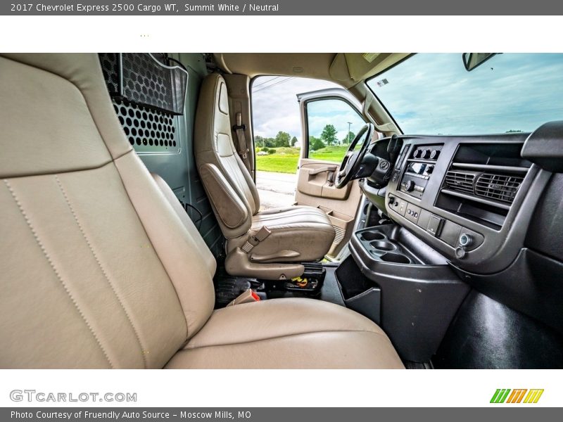 Summit White / Neutral 2017 Chevrolet Express 2500 Cargo WT