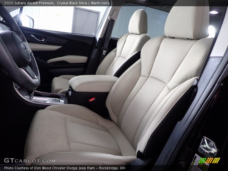 Crystal Black Silica / Warm Ivory 2020 Subaru Ascent Premium