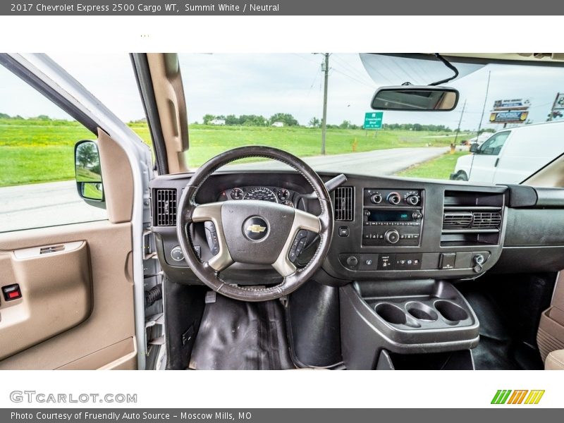 Summit White / Neutral 2017 Chevrolet Express 2500 Cargo WT