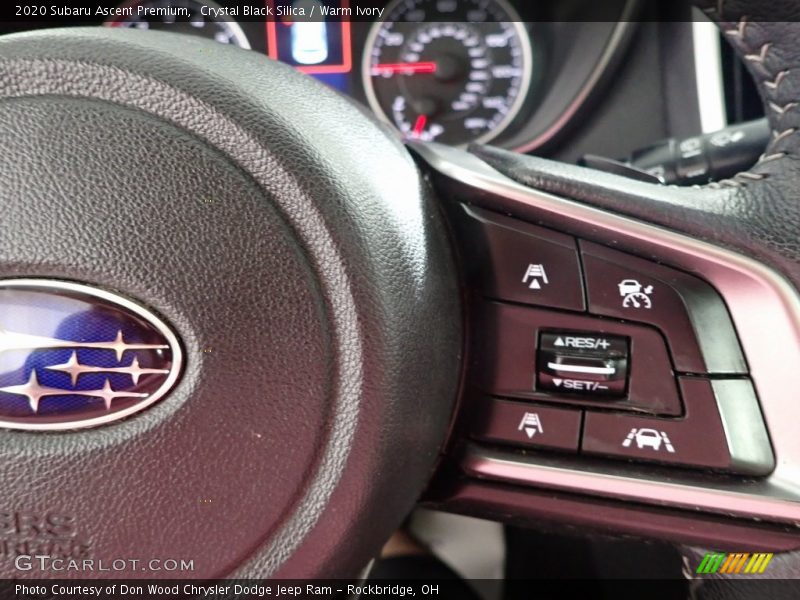 Crystal Black Silica / Warm Ivory 2020 Subaru Ascent Premium