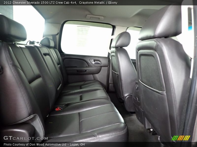 Graystone Metallic / Ebony 2012 Chevrolet Silverado 1500 LTZ Crew Cab 4x4
