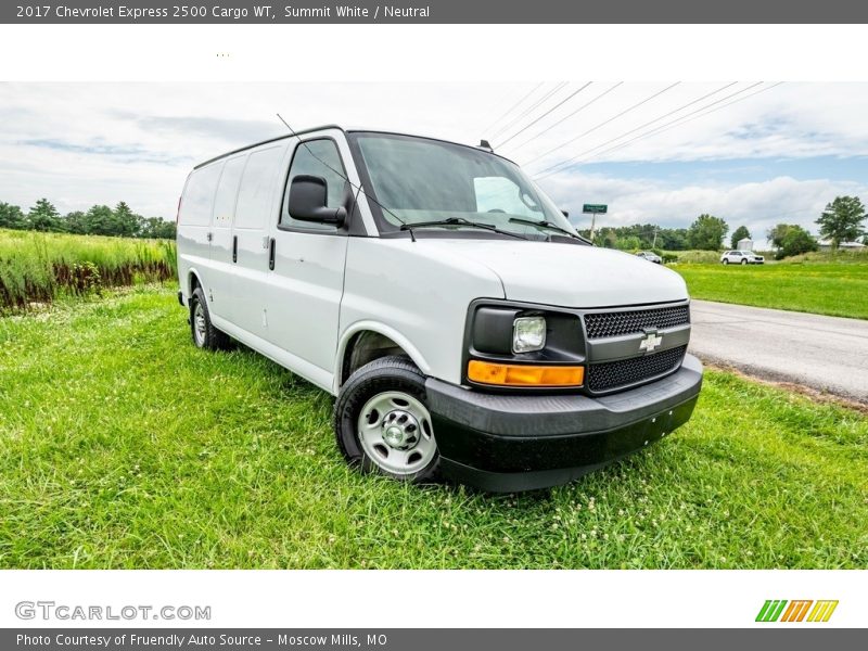 Summit White / Neutral 2017 Chevrolet Express 2500 Cargo WT