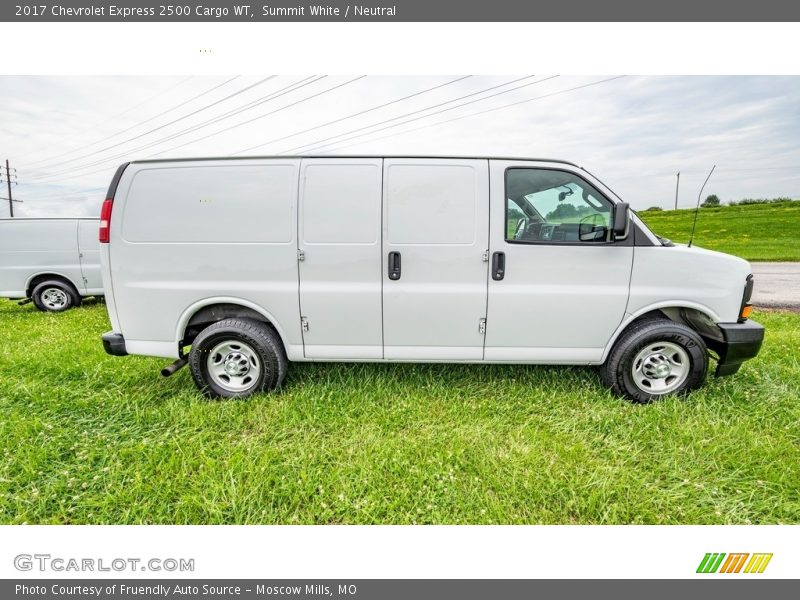 Summit White / Neutral 2017 Chevrolet Express 2500 Cargo WT