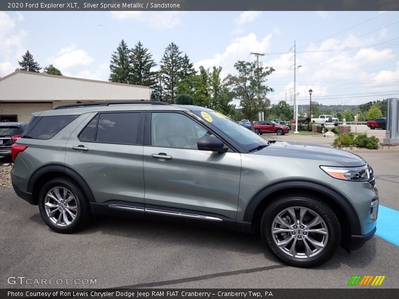 2020 Explorer XLT Silver Spruce Metallic