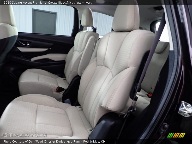 Crystal Black Silica / Warm Ivory 2020 Subaru Ascent Premium