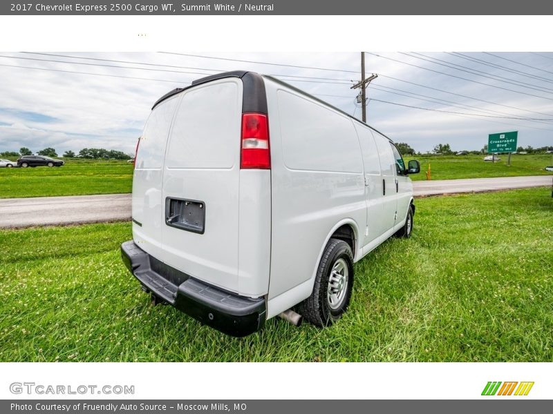 Summit White / Neutral 2017 Chevrolet Express 2500 Cargo WT