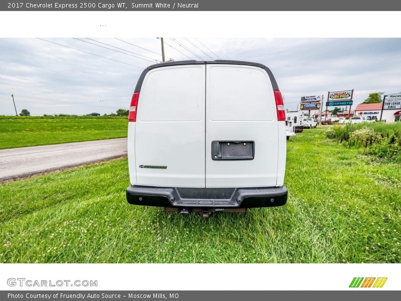 Summit White / Neutral 2017 Chevrolet Express 2500 Cargo WT