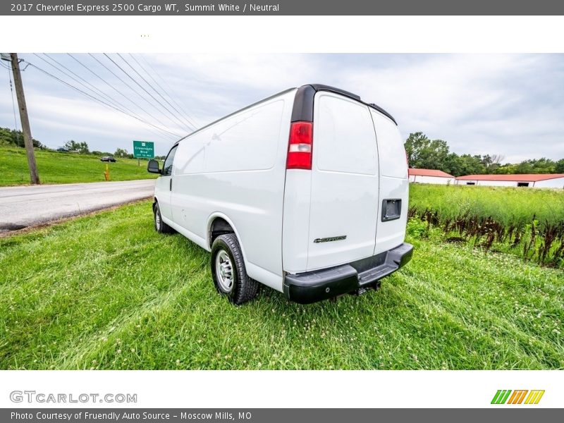 Summit White / Neutral 2017 Chevrolet Express 2500 Cargo WT