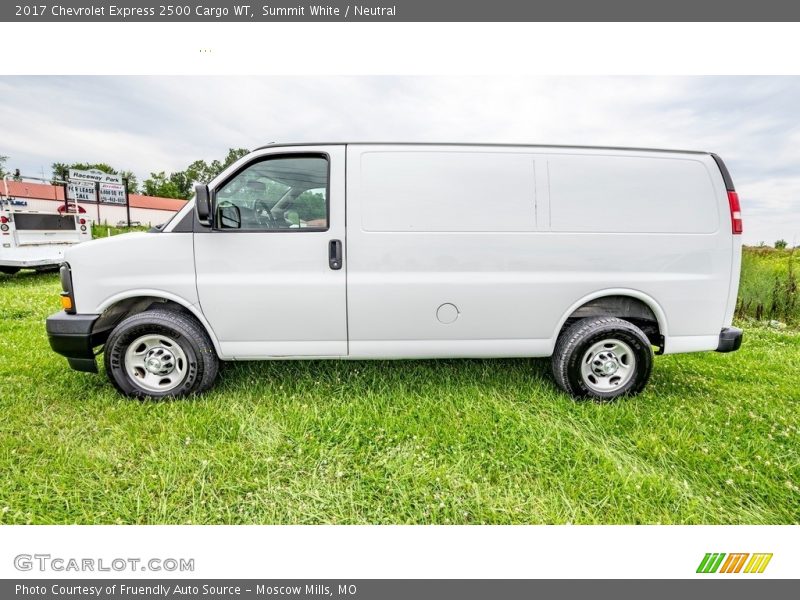 Summit White / Neutral 2017 Chevrolet Express 2500 Cargo WT