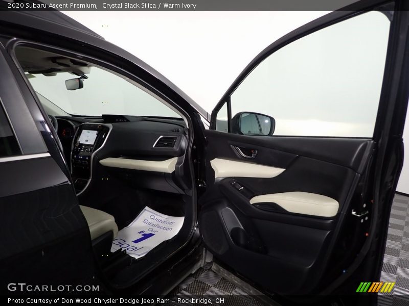 Crystal Black Silica / Warm Ivory 2020 Subaru Ascent Premium