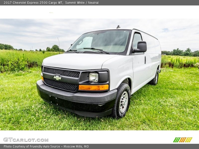 Summit White / Neutral 2017 Chevrolet Express 2500 Cargo WT