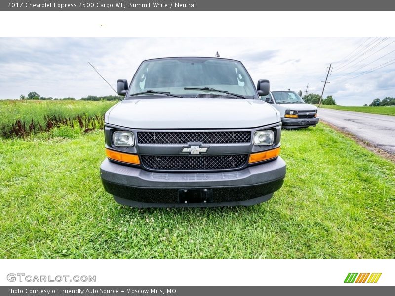 Summit White / Neutral 2017 Chevrolet Express 2500 Cargo WT