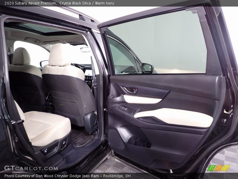 Crystal Black Silica / Warm Ivory 2020 Subaru Ascent Premium