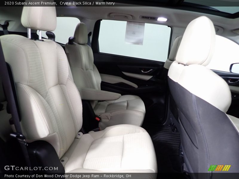 Crystal Black Silica / Warm Ivory 2020 Subaru Ascent Premium
