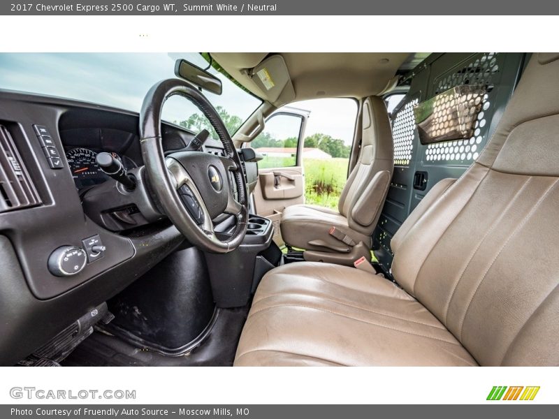 Summit White / Neutral 2017 Chevrolet Express 2500 Cargo WT