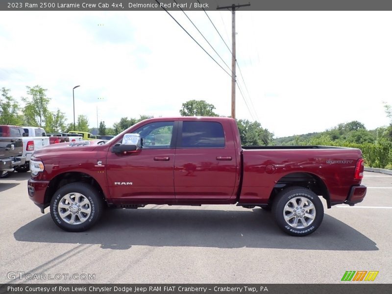 Delmonico Red Pearl / Black 2023 Ram 2500 Laramie Crew Cab 4x4