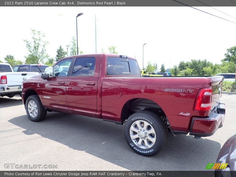 Delmonico Red Pearl / Black 2023 Ram 2500 Laramie Crew Cab 4x4