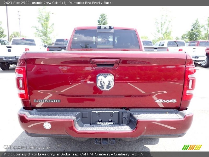 Delmonico Red Pearl / Black 2023 Ram 2500 Laramie Crew Cab 4x4