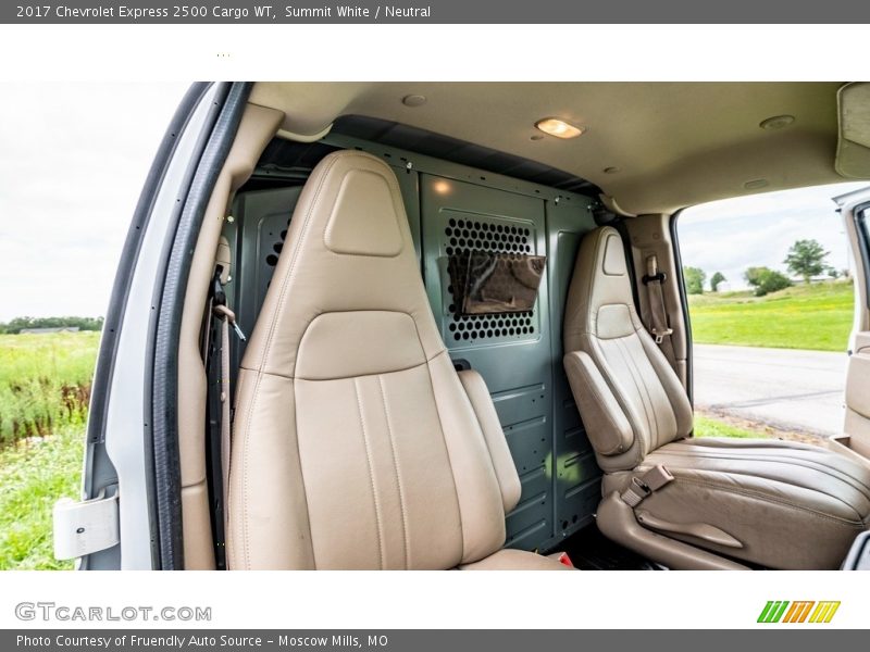 Summit White / Neutral 2017 Chevrolet Express 2500 Cargo WT