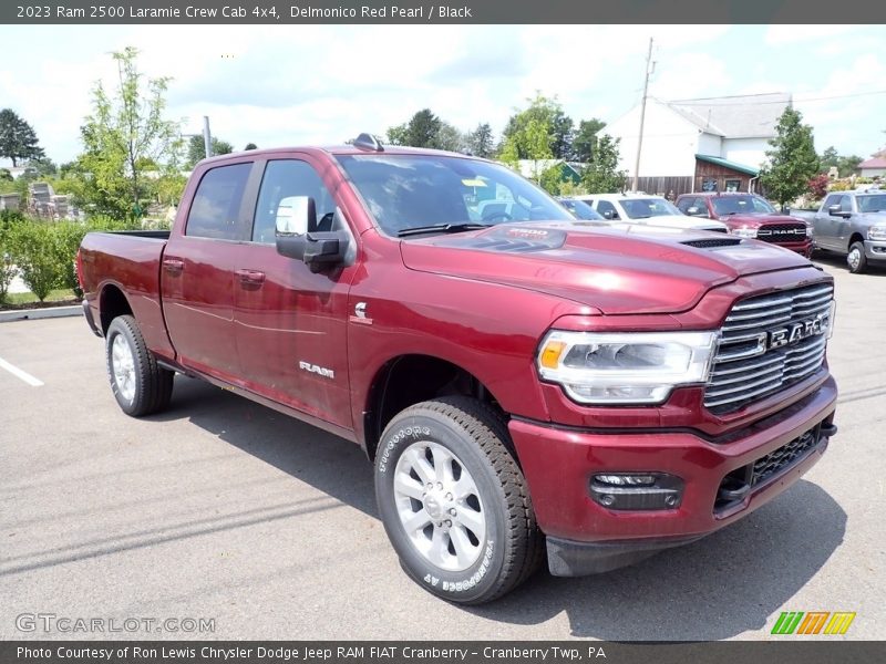 Delmonico Red Pearl / Black 2023 Ram 2500 Laramie Crew Cab 4x4