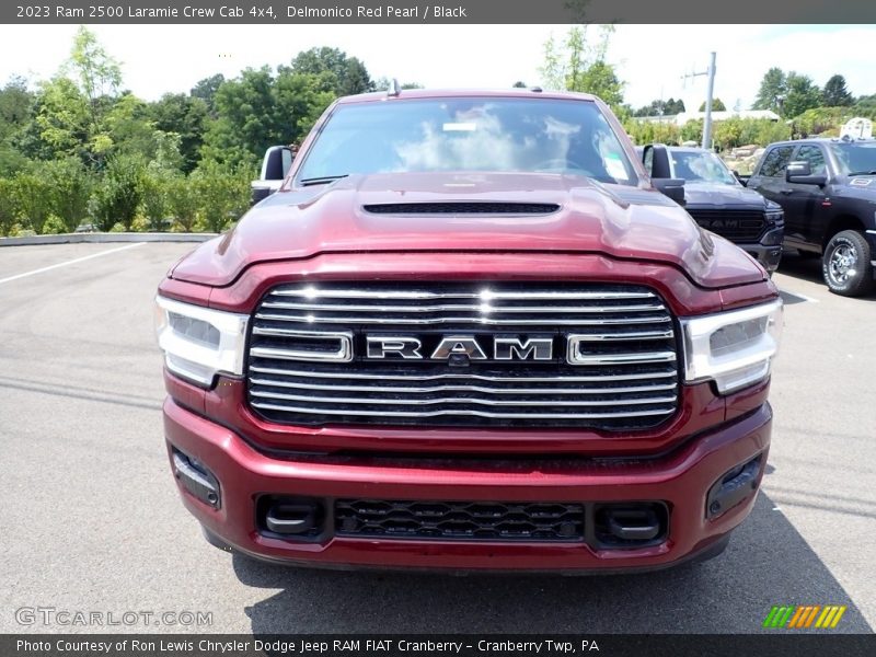 Delmonico Red Pearl / Black 2023 Ram 2500 Laramie Crew Cab 4x4