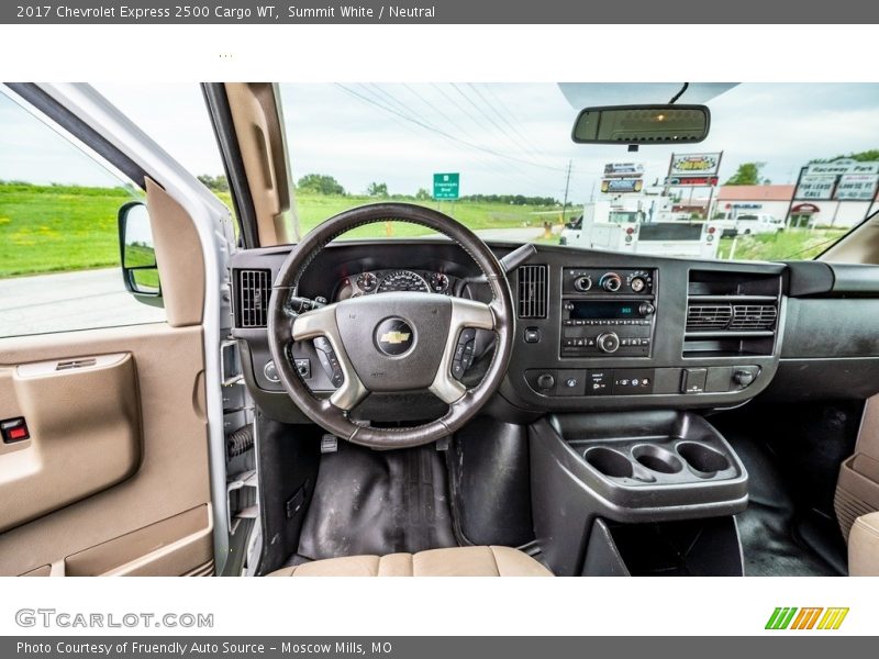 Dashboard of 2017 Express 2500 Cargo WT