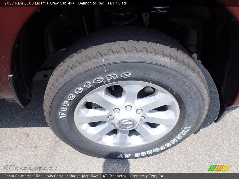 Delmonico Red Pearl / Black 2023 Ram 2500 Laramie Crew Cab 4x4