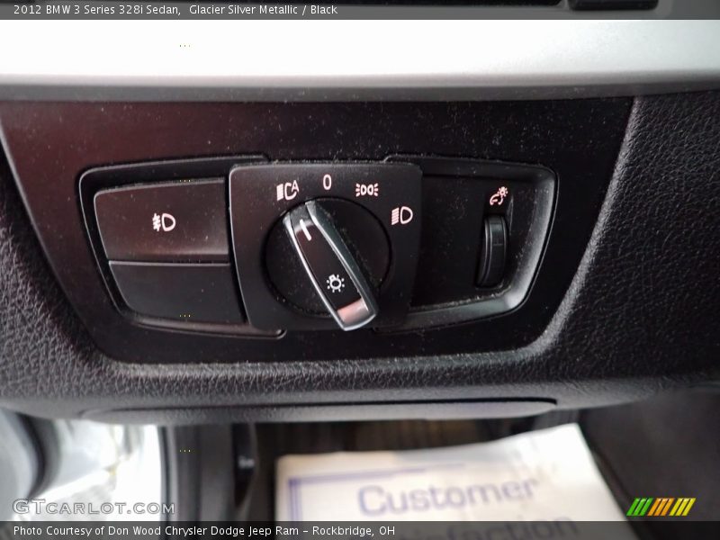 Controls of 2012 3 Series 328i Sedan