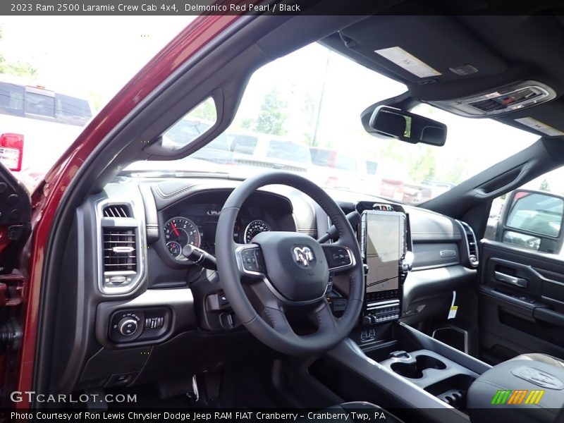 Delmonico Red Pearl / Black 2023 Ram 2500 Laramie Crew Cab 4x4