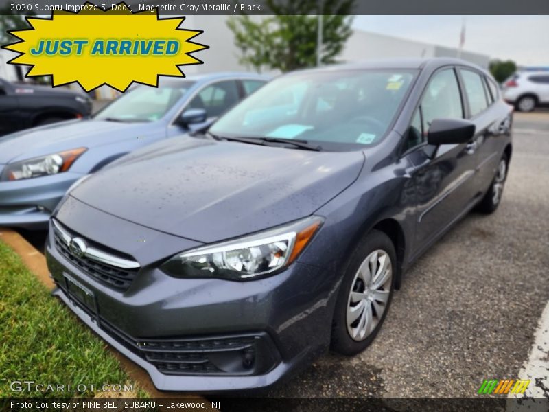 Magnetite Gray Metallic / Black 2020 Subaru Impreza 5-Door
