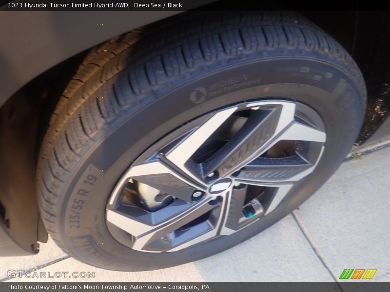 Deep Sea / Black 2023 Hyundai Tucson Limited Hybrid AWD