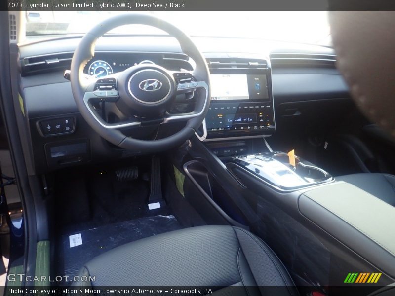 Deep Sea / Black 2023 Hyundai Tucson Limited Hybrid AWD