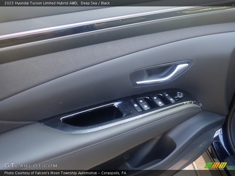 Deep Sea / Black 2023 Hyundai Tucson Limited Hybrid AWD