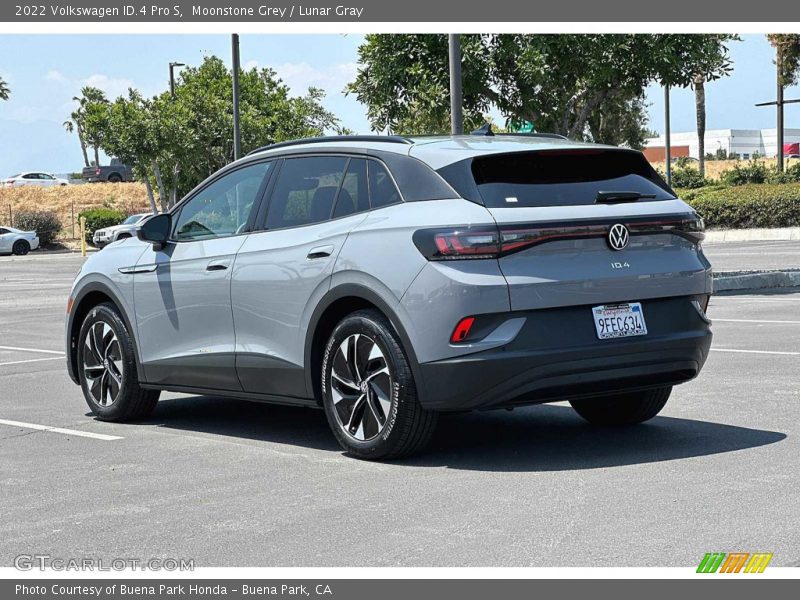 Moonstone Grey / Lunar Gray 2022 Volkswagen ID.4 Pro S