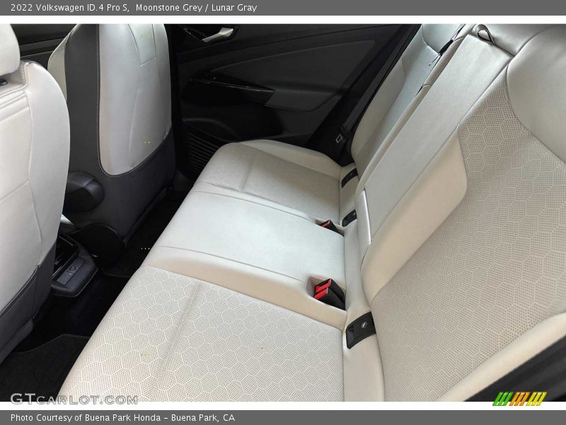 Rear Seat of 2022 ID.4 Pro S