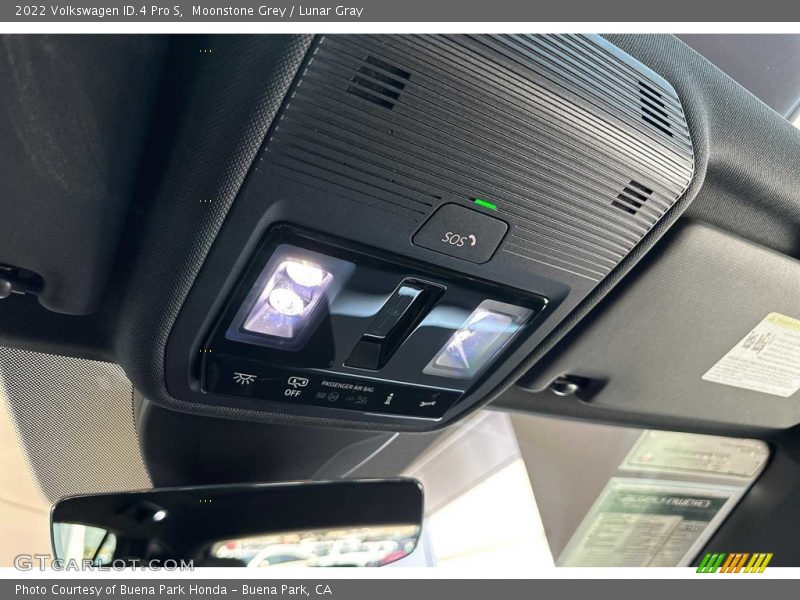 Controls of 2022 ID.4 Pro S