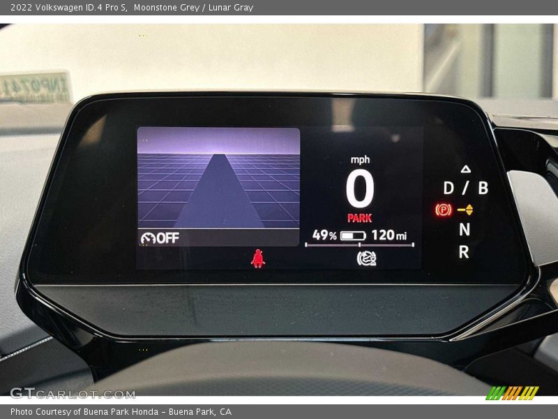 Controls of 2022 ID.4 Pro S