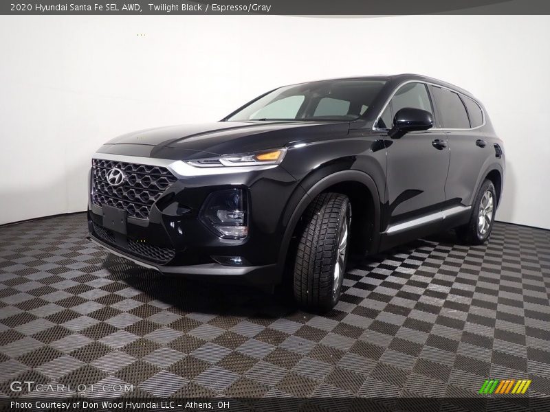 Twilight Black / Espresso/Gray 2020 Hyundai Santa Fe SEL AWD