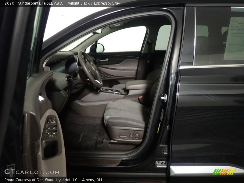 Twilight Black / Espresso/Gray 2020 Hyundai Santa Fe SEL AWD