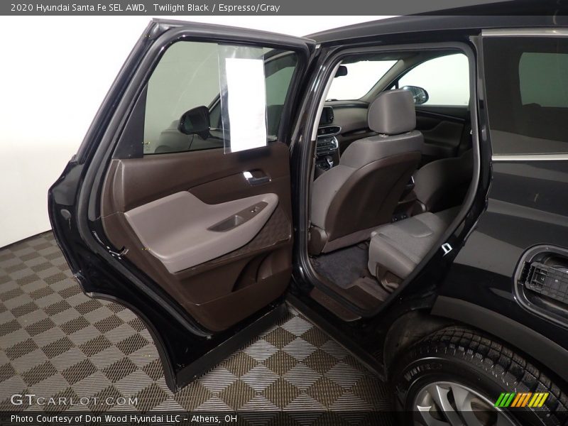 Twilight Black / Espresso/Gray 2020 Hyundai Santa Fe SEL AWD