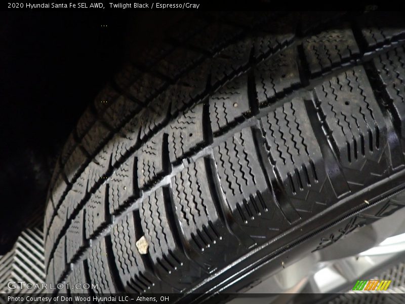 Twilight Black / Espresso/Gray 2020 Hyundai Santa Fe SEL AWD
