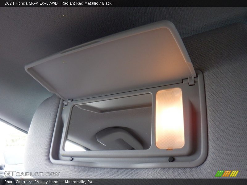 Radiant Red Metallic / Black 2021 Honda CR-V EX-L AWD