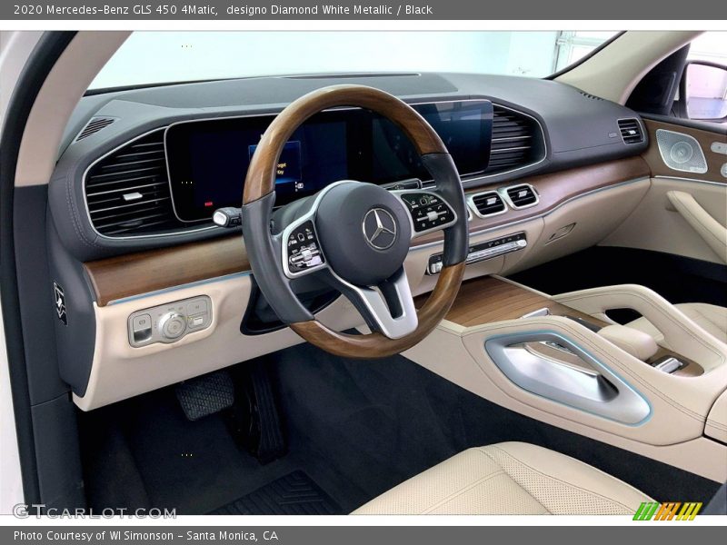 Dashboard of 2020 GLS 450 4Matic