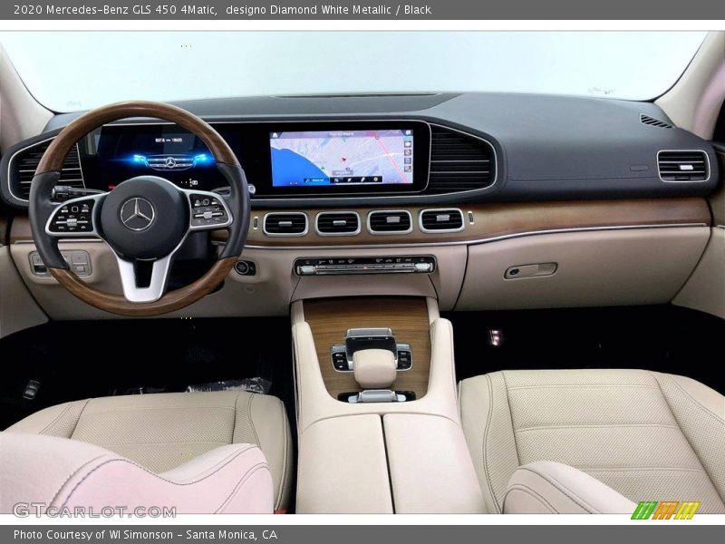 Controls of 2020 GLS 450 4Matic