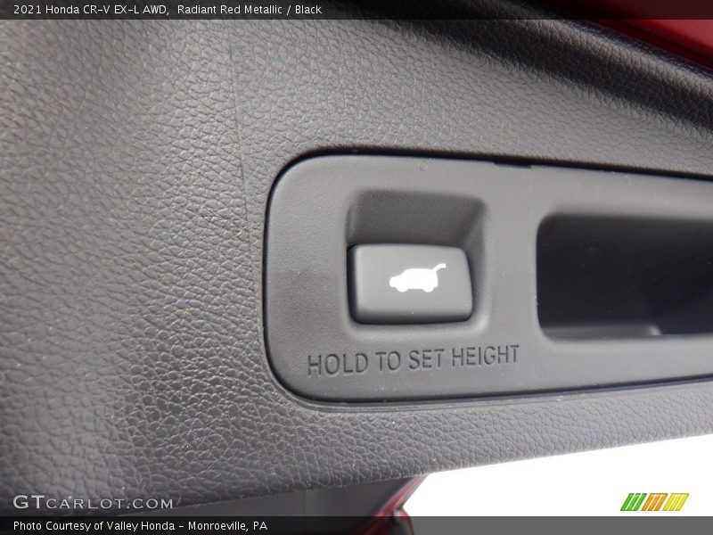 Radiant Red Metallic / Black 2021 Honda CR-V EX-L AWD