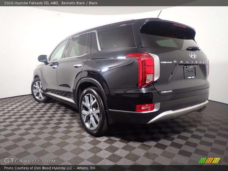 Becketts Black / Black 2020 Hyundai Palisade SEL AWD