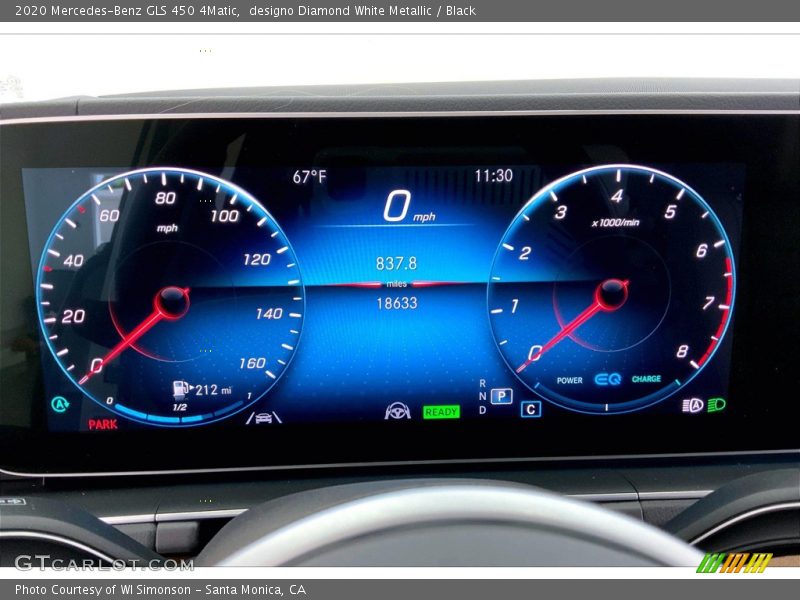  2020 GLS 450 4Matic 450 4Matic Gauges