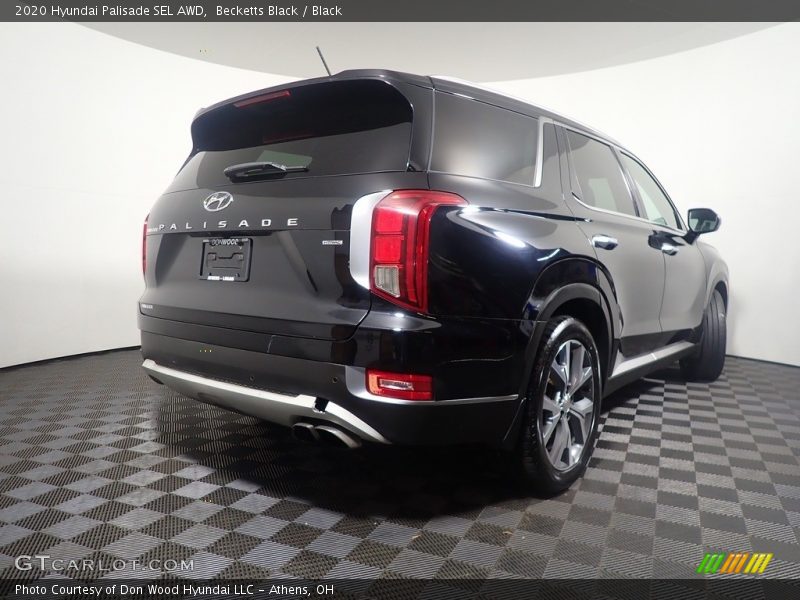 Becketts Black / Black 2020 Hyundai Palisade SEL AWD