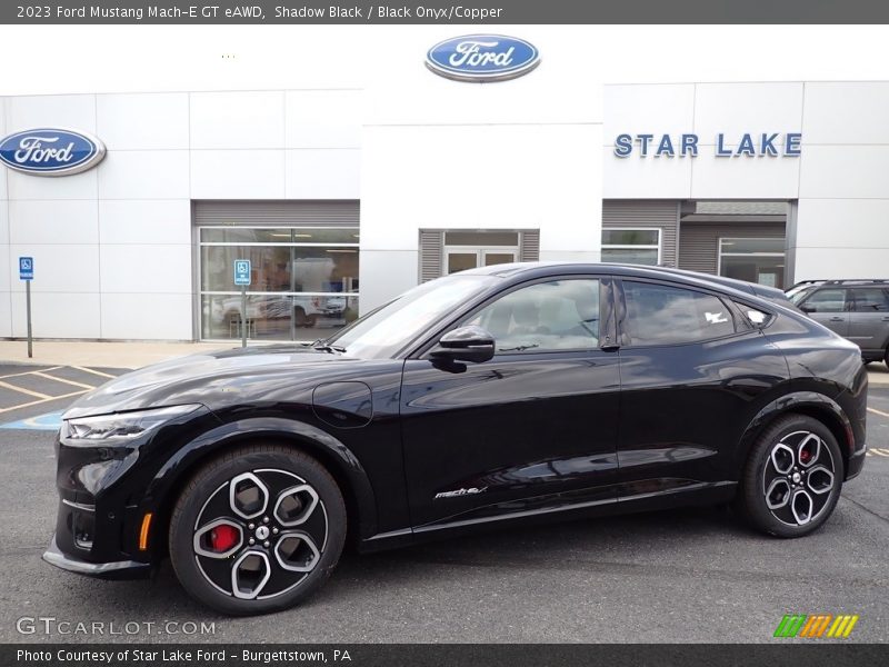 Shadow Black / Black Onyx/Copper 2023 Ford Mustang Mach-E GT eAWD
