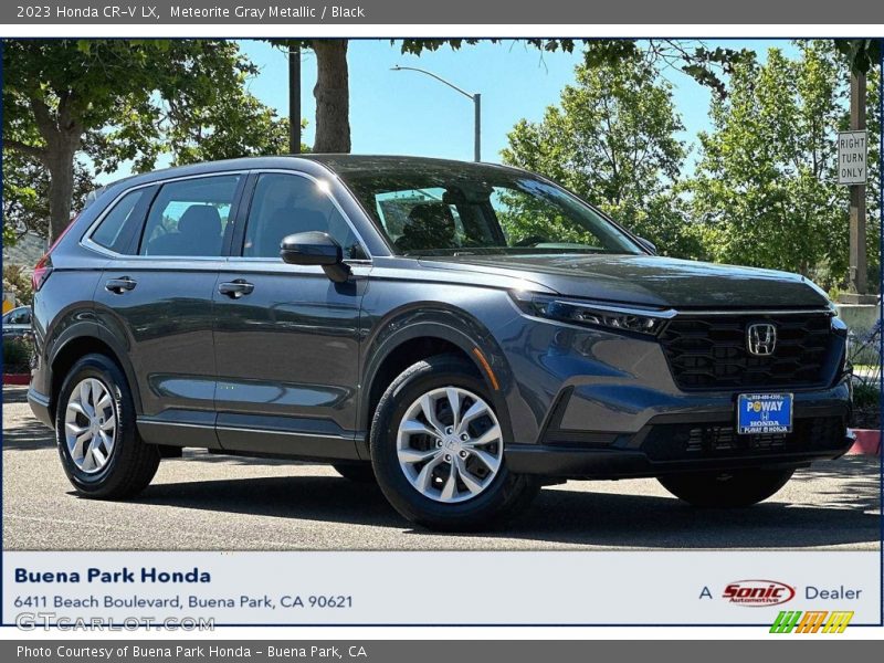Meteorite Gray Metallic / Black 2023 Honda CR-V LX